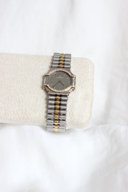 LaSalle “Thalassa” – 1980s Diamond, Gold & Steel Watch - Seiko Movement