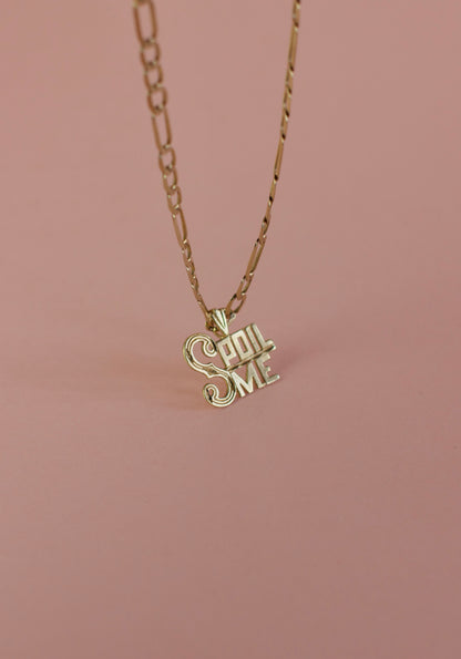 SPOIL ME - Pendentif en or